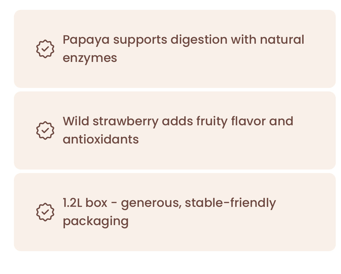 🧡 Candy Horse Hooves – Papaya & Walderdbeere 1.2L