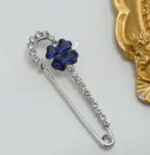 Kopfnummernadeln Crystal Flower
