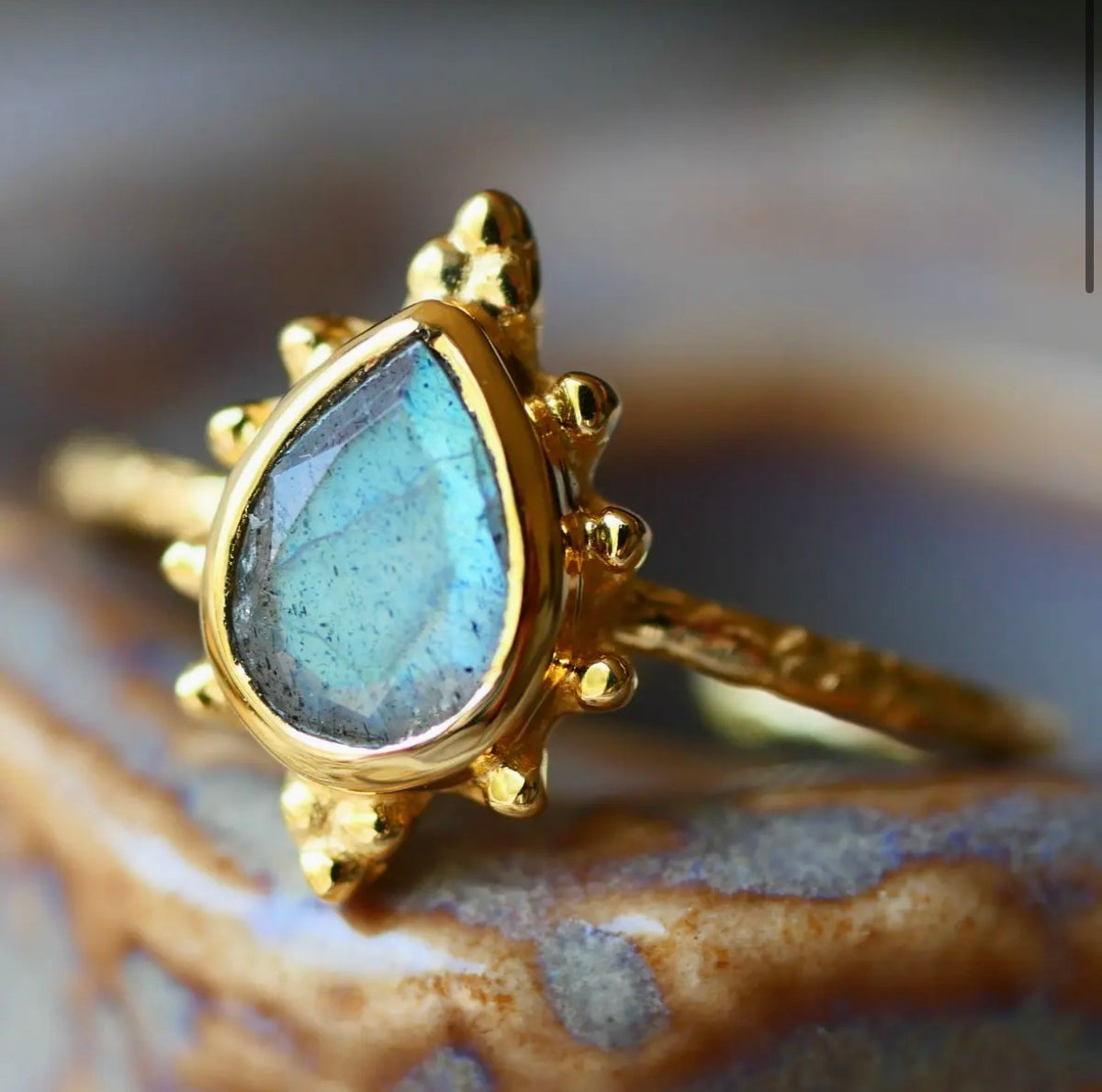 Ring SOLARIS – Labradorit