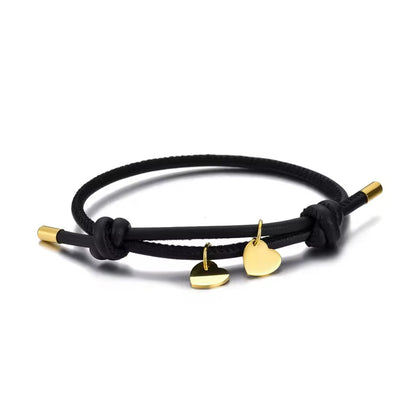 Lederarmband Couple individuell graviert