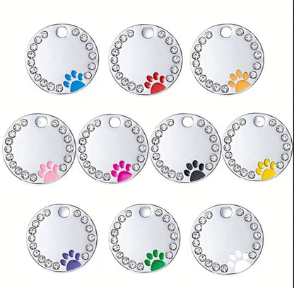 Marke Glitter Circle individuell graviert