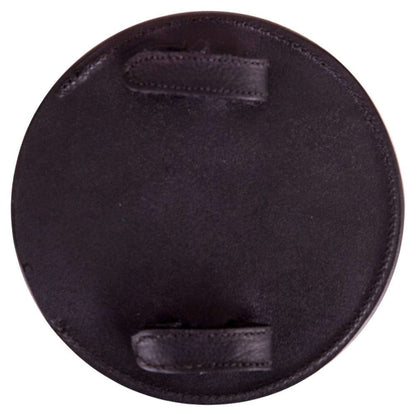 Personalisierte Startnummer Leather Round Black