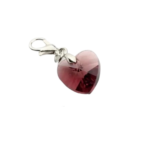 Herz Glücksbringer Charm