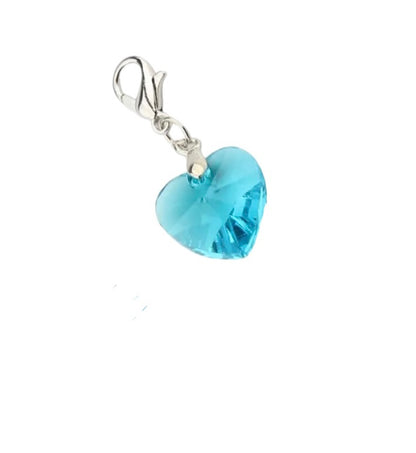 Herz Glücksbringer Charm