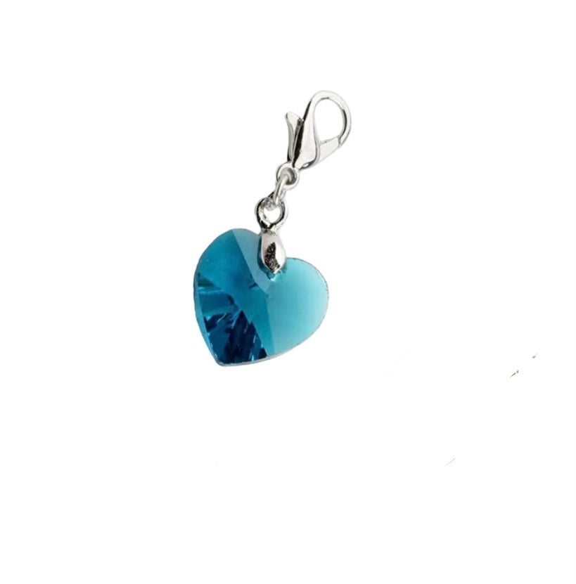 Herz Glücksbringer Charm