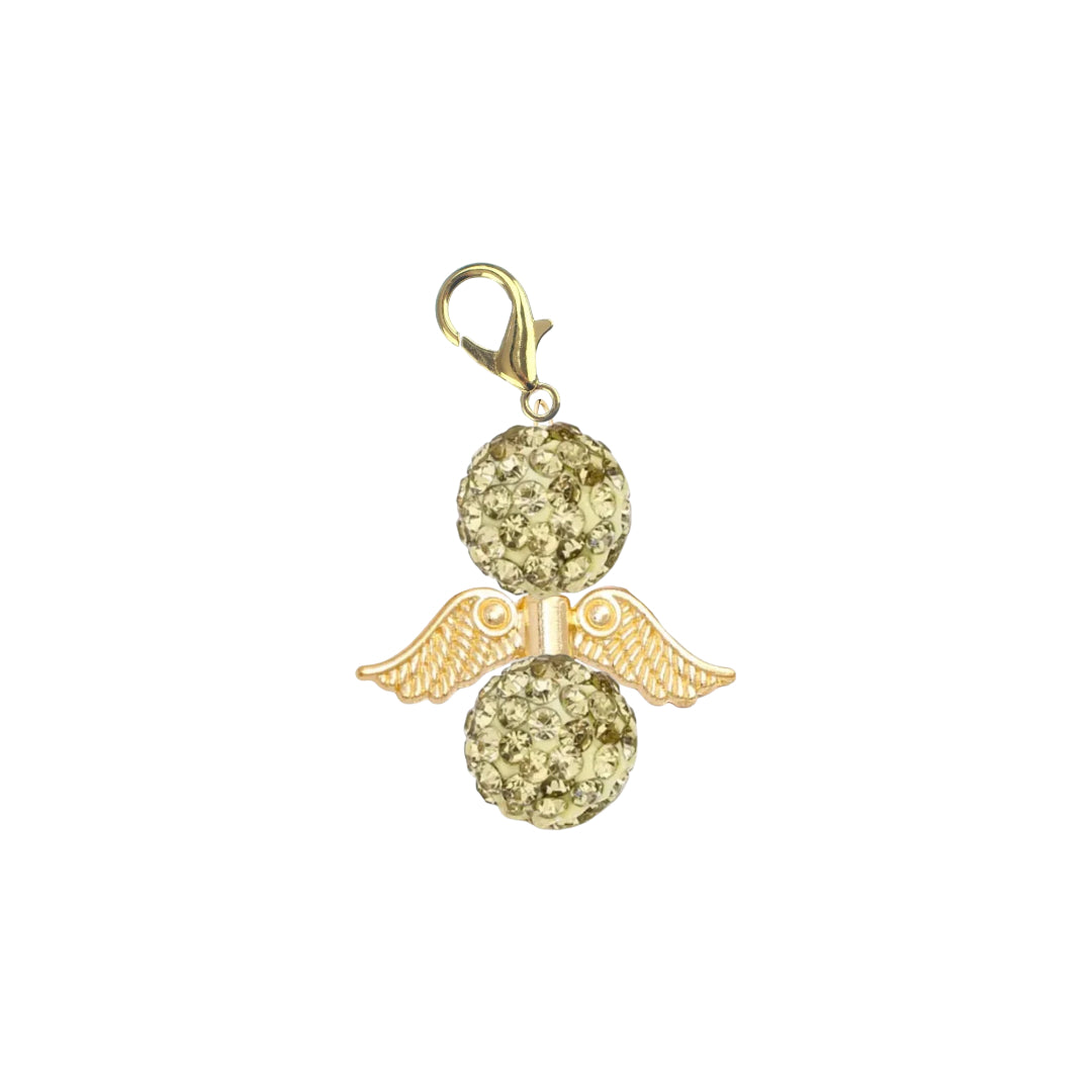 Schutzengel Crystal Pearls ton in ton