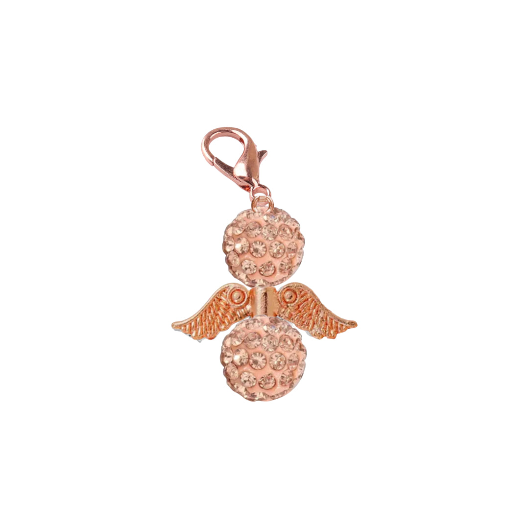 Schutzengel Crystal Pearls ton in ton