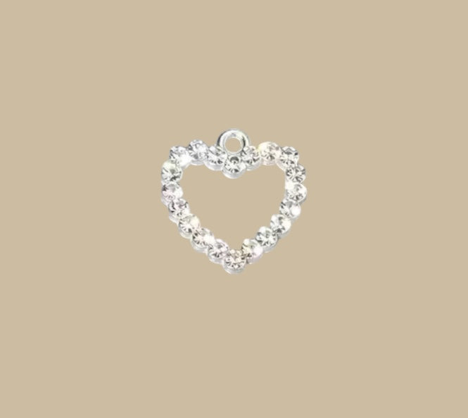 Halskette Love Diamond Heart individuell graviert