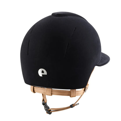 KEP Smart Nova Polo Velvet Black beigen Kinnriemen