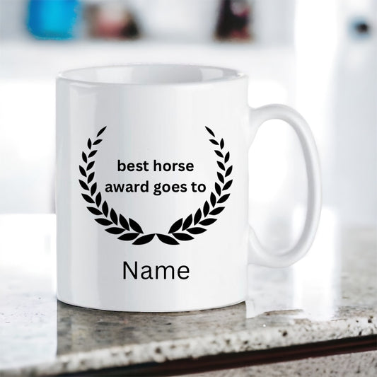 Individuelle Tasse Best Horse Award