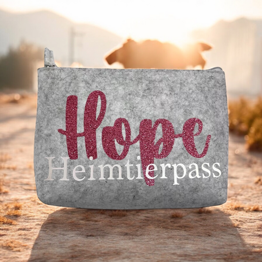 Individuelle Heimtierpasshülle Name
