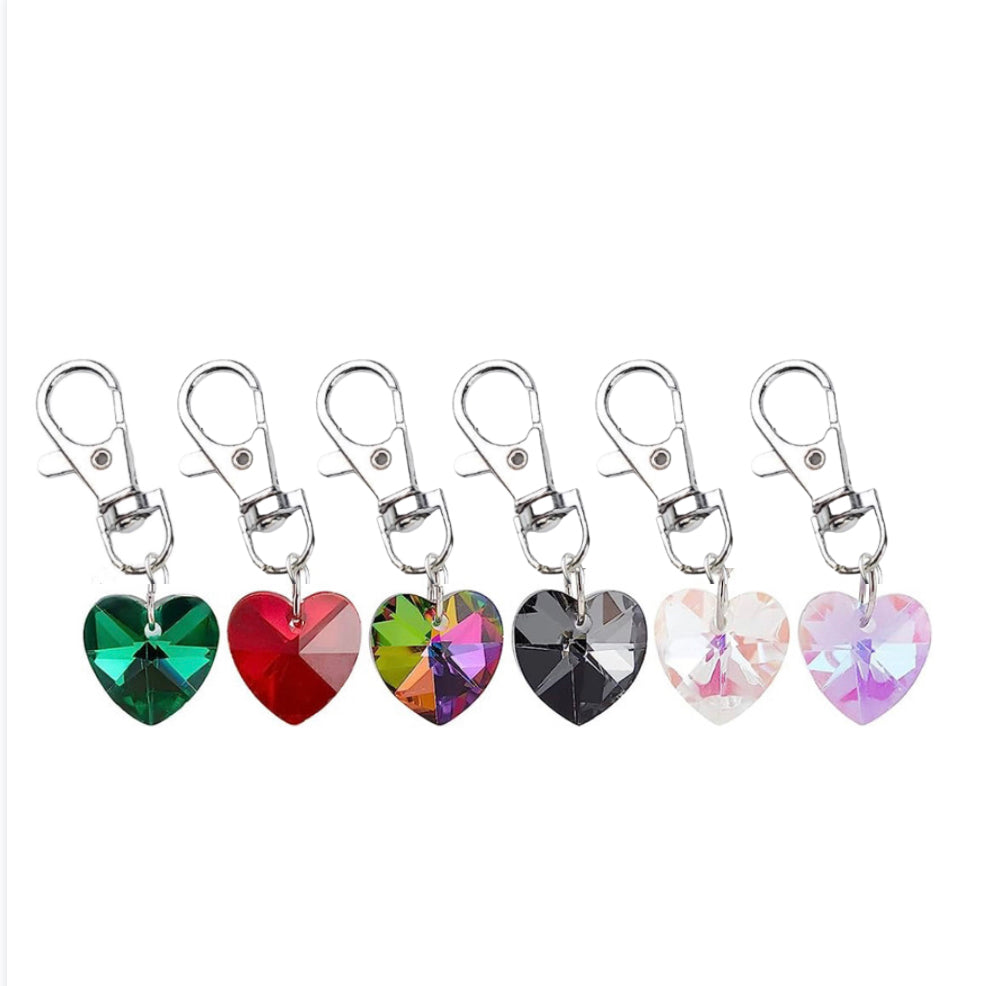 Herz Glas Charm