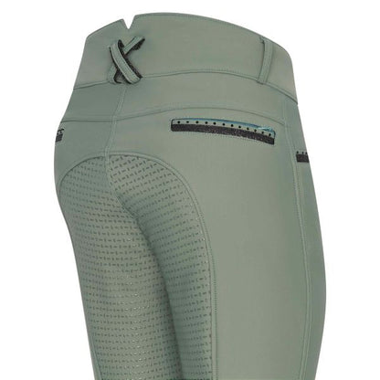 Winter Reithose El Capone Highwaist Dark Sage