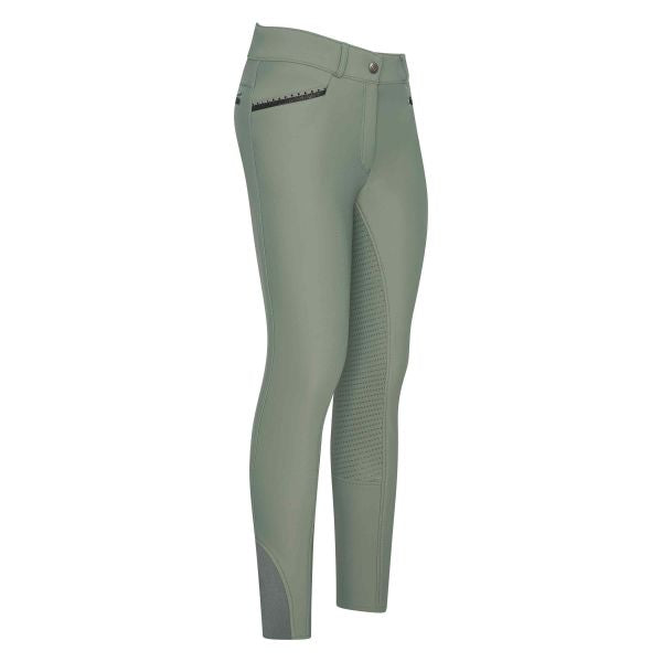 Winter Reithose El Capone Highwaist Dark Sage